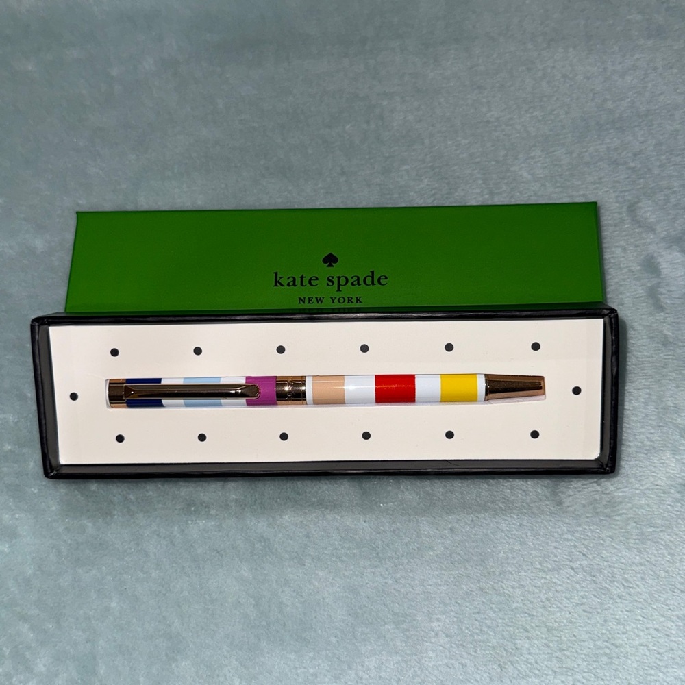 kate spade Colorful Striped Ballpoint Pen - Picture 5 of 5